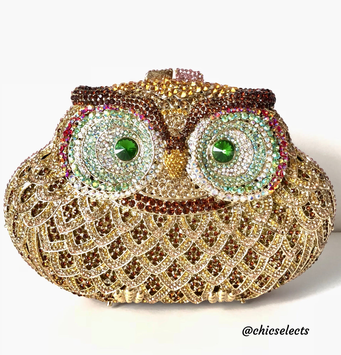 Lucky Owl Clutch
