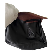 Gianni Versace Couture Brown Greca Quilt Top Handle Handbag
