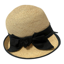 Susan Carrolan Millinery Bow Straw Hat