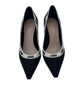 Christian Dior Black Technical Fabric J’Adior Pump Size 39.5