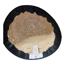 Helen Kaminski Kalola Cloche Straw/Cotton Hat