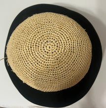 Helen Kaminski Kalola Cloche Straw/Cotton Hat