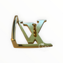 Louis Vuitton Monogram Calfskin LV Gold Initiales 40mm Buckle Reversible Belt 80/32
