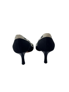 Christian Dior Black Technical Fabric J’Adior Pump Size 39.5