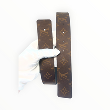 Louis Vuitton Monogram Calfskin LV Gold Initiales 40mm Buckle Reversible Belt 80/32