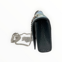 Saint Laurent Classic Monogram Tassel Crossbody Bag Crocodile Embossed Leather