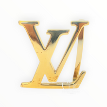 Louis Vuitton Monogram Calfskin LV Gold Initiales 40mm Buckle Reversible Belt 80/32