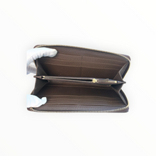 Gucci Ophidia GG Supreme Canvas & Leather Zip Around Wallet