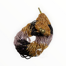 Multi Glass Seed Necklace-Choker