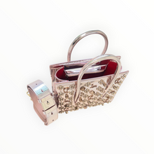 Christian Louboutin NWT Paloma Vintage Rose Tote Shoulder Handbag