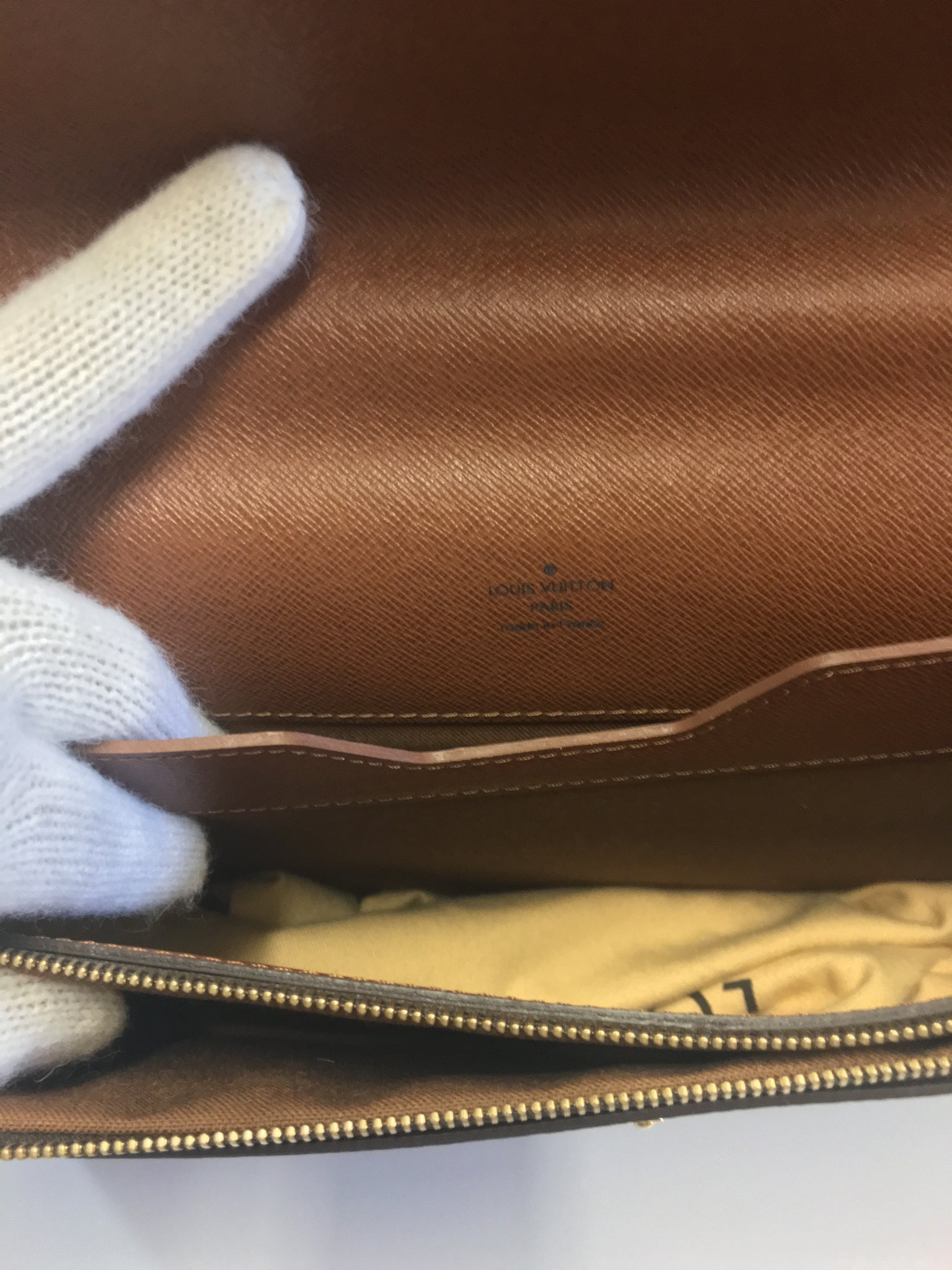 laguito monogram briefcase