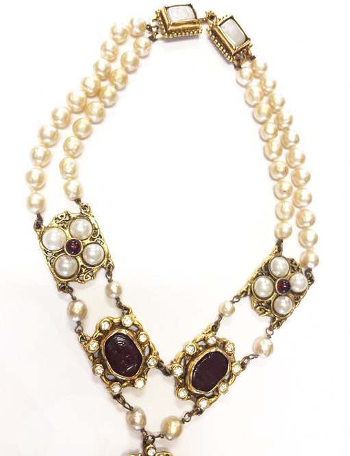 Iconic Vintage Chanel Necklaces to Layer Like Coco