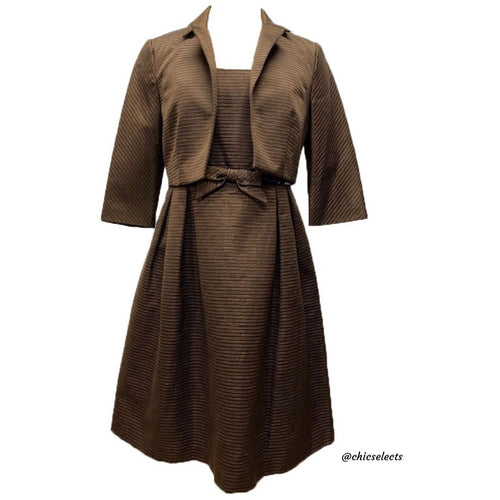 CARMEN MARC VALVO COCKTAIL 2/PC DRESS SIZE 8