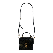 Dolce & Gabbana Lace Padlock cut-out Leather Top Handle Crossbody Bag