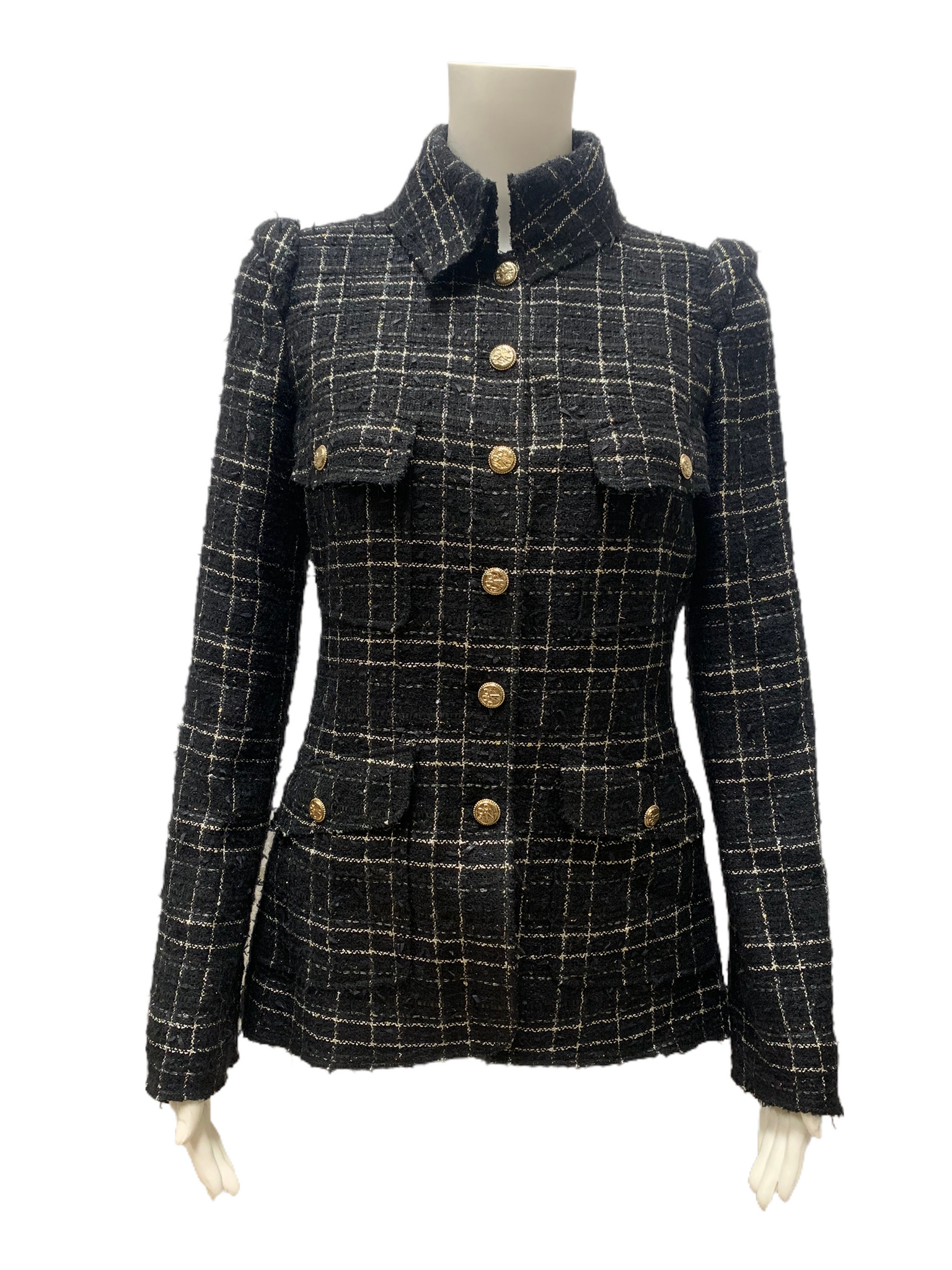Price of sales chanel tweed jacket