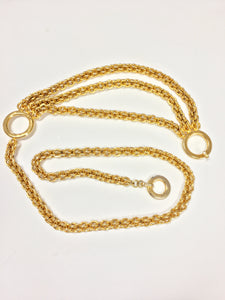 PALOMA PICASSO VINTAGE ROPE CHAIN LINK BELT