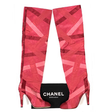 New Chanel High Boots Paris Cosmopolite Patchwork Metiers D'Art 2016 / 17 Size 39