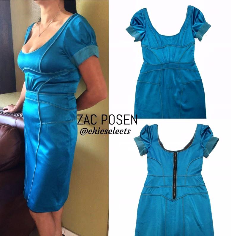 Zac posen clearance silk dress